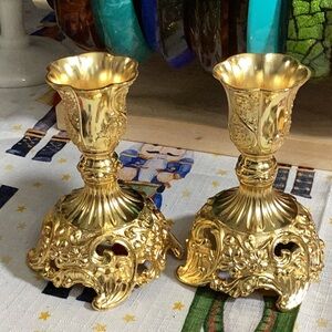 Brass Candle Holder